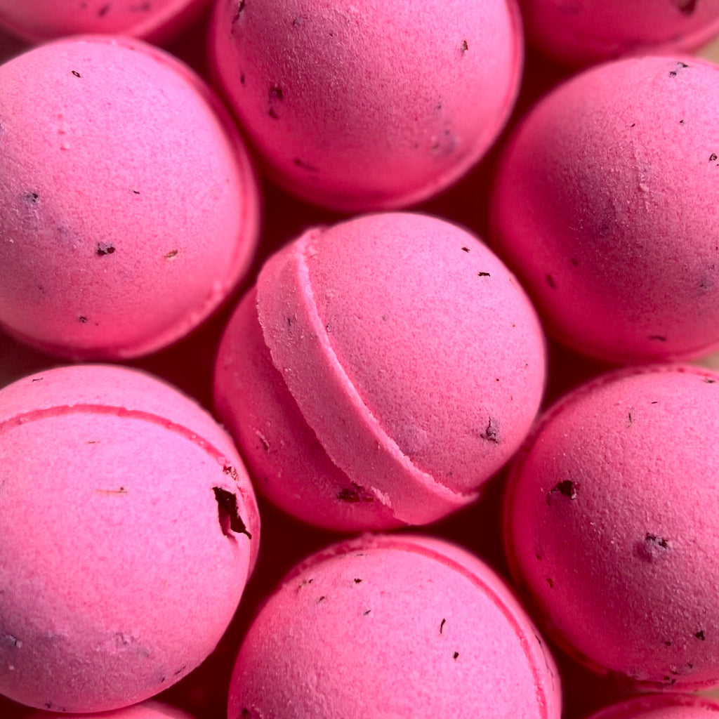 50mg Foaming Adult Bath Bomb- Pink Rose