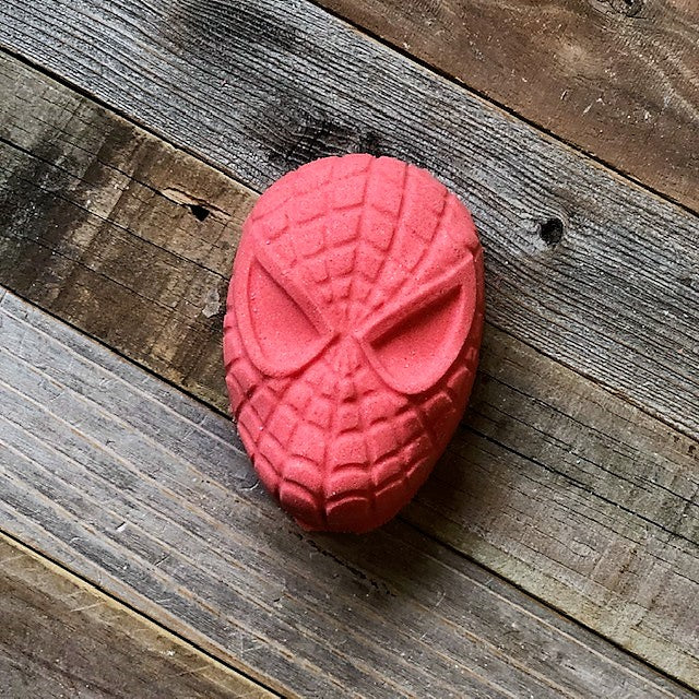 Bath Bomb- Spider-man (Red)