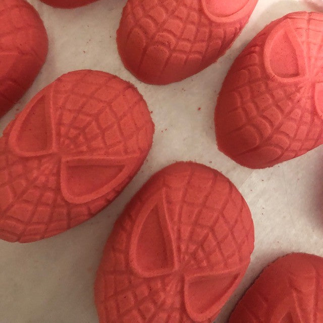 Bath Bomb- Spider-man (Red)